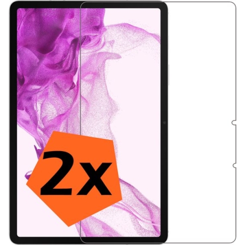 Samsung Galaxy Tab S8 Screenprotector Bescherm Glas - Samsung Galaxy Tab S8 Screen Protector Tempered Glass - 2 Stuks