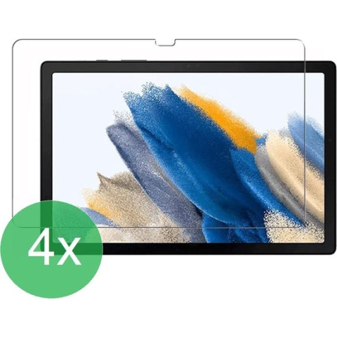 Samsung Galaxy Tab A8 10.5 (2021) Tablet Screenprotector 4x - screen protector - glas - bescherm - beschermglas - ZT Accessoires