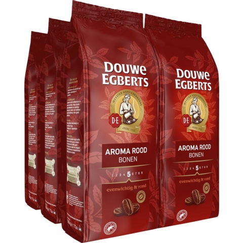 Douwe Egberts Aroma Rood Koffiebonen - 6 x 500 gram