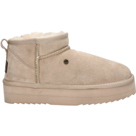 Warmbat Durack Plateau dames boot - Beige - Maat 43