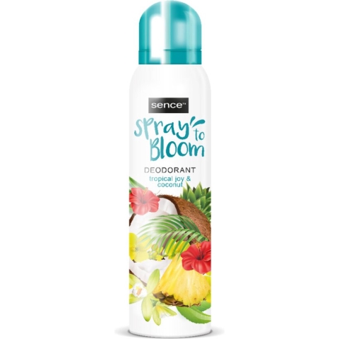Sence Deodorant Tropical Joy & Coconut - 6 x 150 ml - Voordeelverpakking