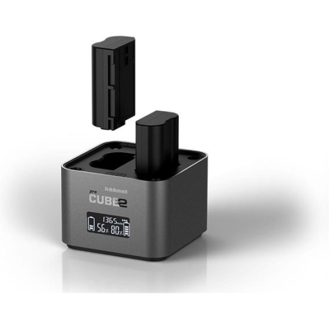 HÃ¤hnel ProCube2 - Professionele dubbellader voor Nikon DSLR