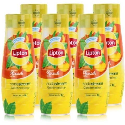 SodaStream Lipton Ice Tea Perzik Siroop - 6 x 440ml