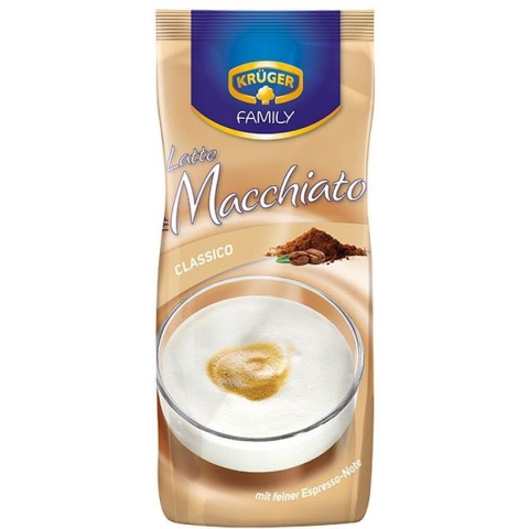 Kruger family cappuccino latte macchiato zak - 12 x 500G