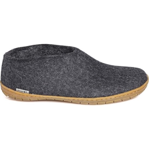 Glerups Sloffen Unisex - Zwart