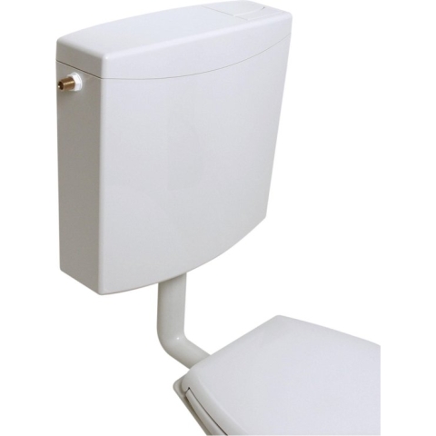 Plieger Weser Laaghangend Reservoir – Stortbak – Dualflush – Wit