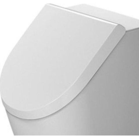 Duravit Me by starck deksel voor urinoir met softclose wit