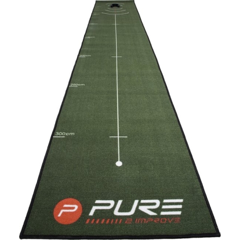 Golf Putting Mat Incl. Putting Cup - 66x400 cm - Indoor Golf