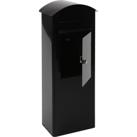 V-part Kolombrievenbus Rooftop 37,5 X 98,5 Cm Rvs Zwart