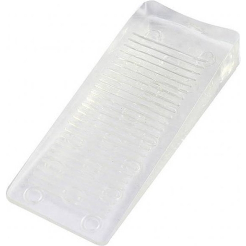 Benson Deurstopper - Deurwig Rubber - 16 mm - Transparant