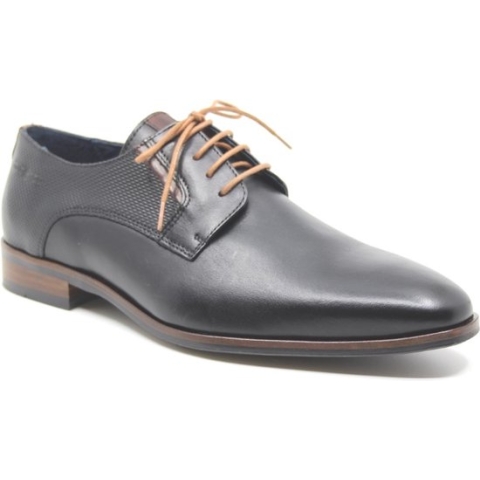 Berkelmans SAMEIRO 100005804 - Volwassenen Heren veterschoen - Kleur: Zwart - Maat: 42