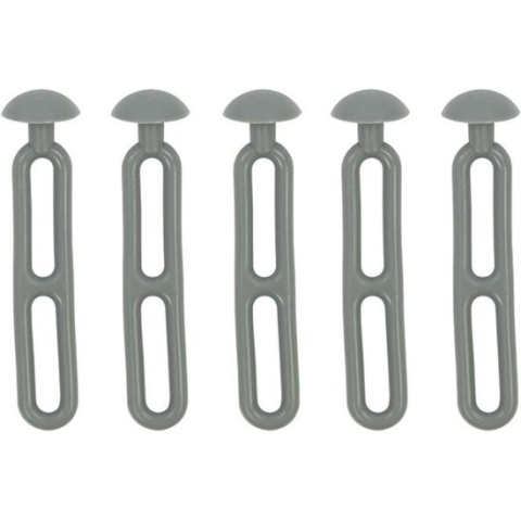 Pro Plus Trapspanner met Knoop - 10.5 cm - Grijs - 5 stuks