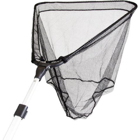 X2 Telescoop Schepnet - 60x60 cm - 250 cm - Visnet - Aluminium - Vijver Schepnet - Zwembad Schepnet