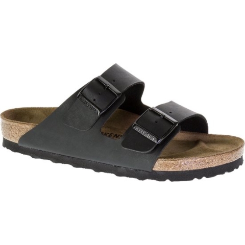 Birkenstock Arizona BF Regular Dames Slippers - Black - Maat 37
