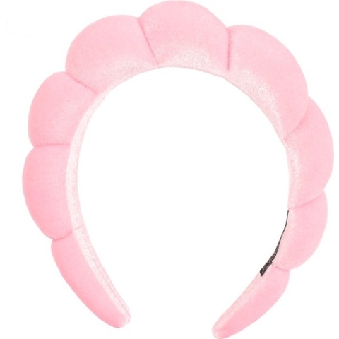 Haarband make up – Spa- Roze – Blauw – Dames en Mannen - Diadeem make up – Haarband Skincare-TikTok