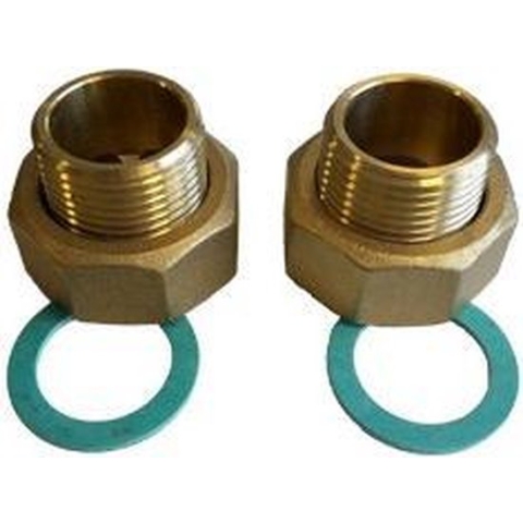 Nefit EnviLine koppelingset t.b.v. pompgroep 1 1/2 bi. x1 1/4 bu set=2st, prijs=per set