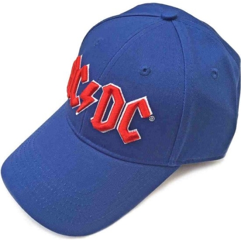 AC/DC Baseball pet Red Logo Blauw