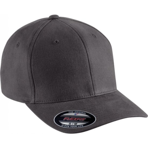 Cap Unisex S/M K-up Deep Grey 98% Katoen, 2% Elasthan