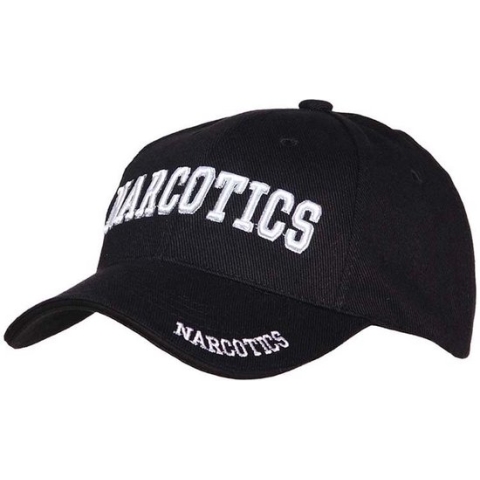 Fostex Garments - Baseball cap Narcotics (kleur: Zwart / maat: NVT)