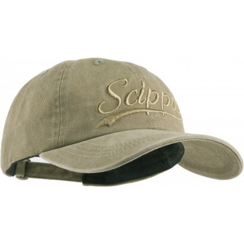 Scippis Baseball Cap – Lichtgroen – Onesize - Stonewashed Canvas Pet