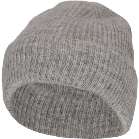 Sarlini | Knitted Gebreide Wintermuts Clara | Grijs Melange