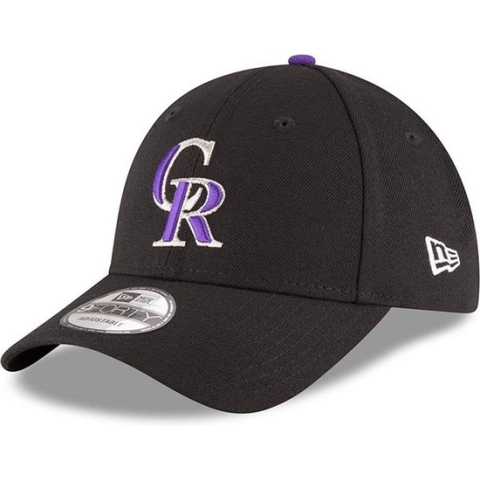 New Era Colorado Rockies MLB Cap - Sportcap - Pet - Zwart - One size