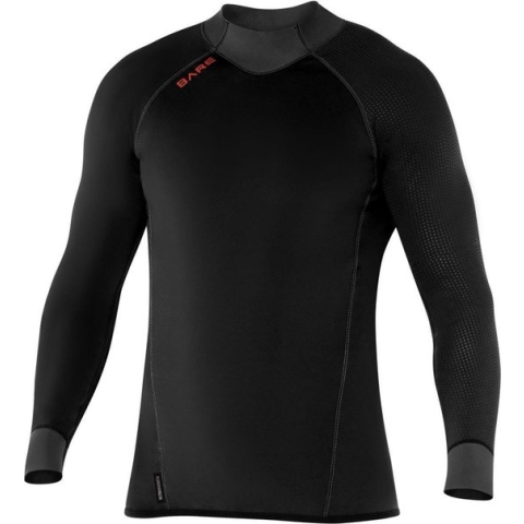 Bare ExoWear Top - Heren - Zwart - XL