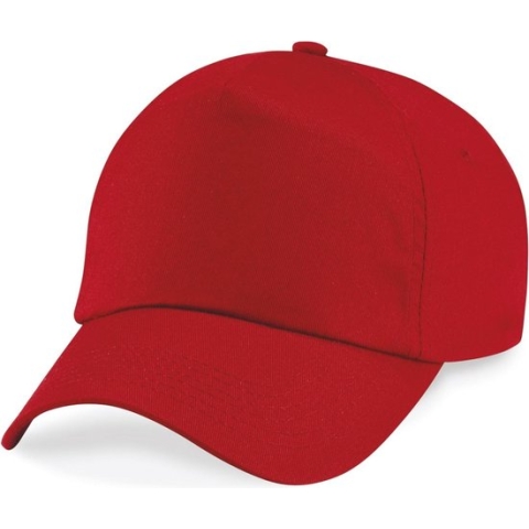 Beechfield Original 5 Panel Cap Classic Red