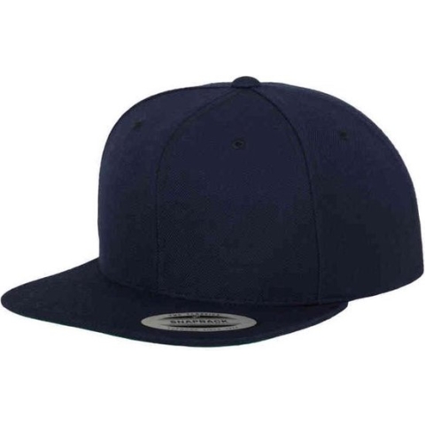 Urban Classics Snapback Pet Classic Blauw