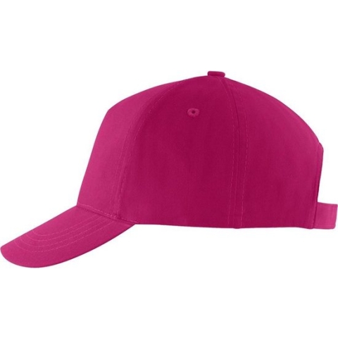 SOLS Unisex Buzz 5 Panel Baseball Cap (Fuchsia)