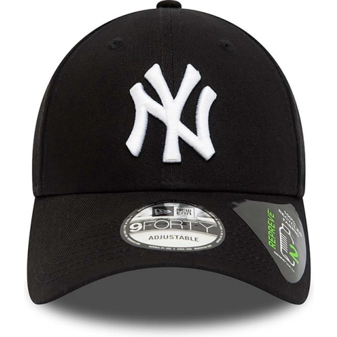 New Era New York Yankees Repreve League Essential Black 9FORTY Adjustable Cap