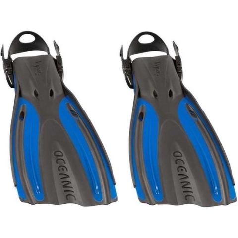 Oceanic Viper 2 - Open Hiel Vinnen - Blauw - maat S