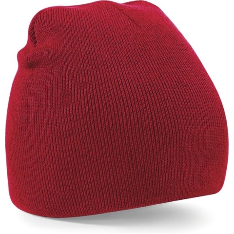 Beechfield Original Pull-On Beanie Classic Red