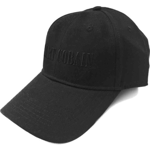 Kurt Cobain Baseball pet Logo Zwart
