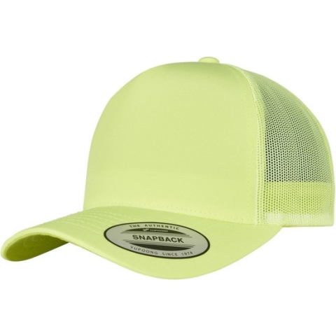 Urban Classics Pet Neon Retro Trucker neonyellow Geel