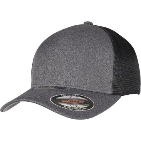 Urban Classics Flexfit pet -S/M- UNIPANEL Grijs/Zwart