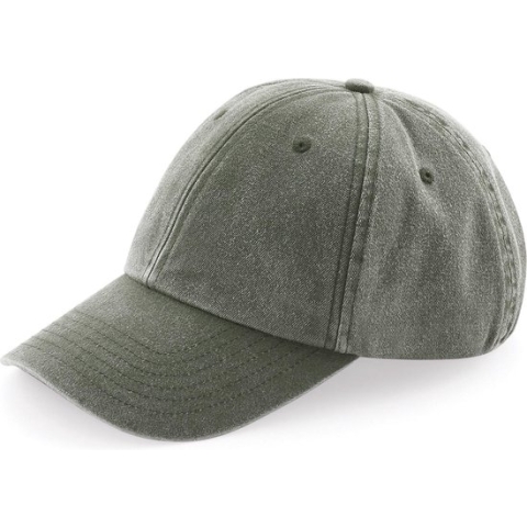 Senvi Low Profile Vintage Cap - Olive