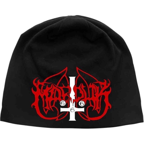 Marduk Beanie Muts Logo Zwart