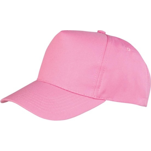 Cap Unisex One Size Result Pink 65% Polyester, 35% Katoen