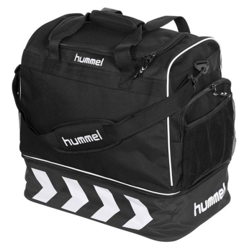 Hummel Pro Bag Supreme Sporttas - zwart/ wit - 50 x 48 x 32 cm