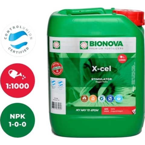 Bio Nova X-Cel Booster - 5 Liter - Groeistimulator - Bloeistimulator