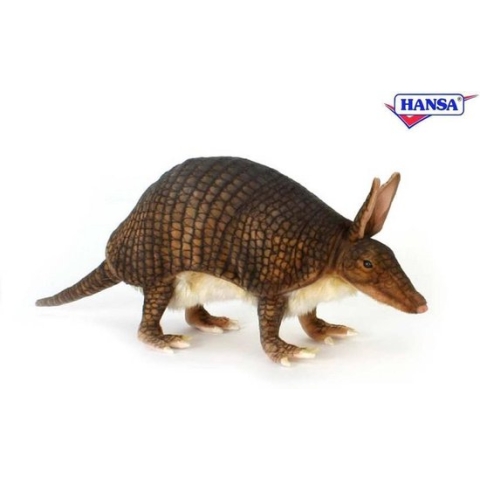 Hansa pluche gordeldier knuffel 36 cm