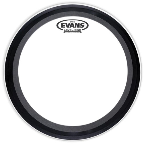 Evans EMAD Batter Clear 16 bassdrumvel