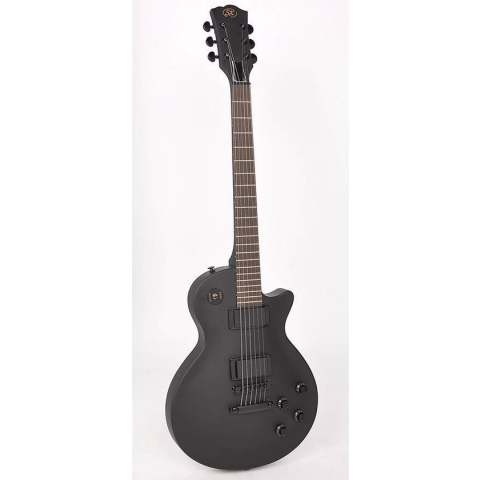 Elektrische gitaar SX EE3-SBK Les Pauls Studio Style Mat Zwart