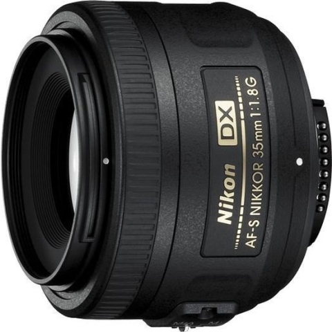 Nikon AF-S DX Nikkor 35mm - f/1.8G - Zwart