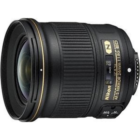 Nikon AF-S NIKKOR 24mm f/1.8G ED SLR Groothoeklens Zwart