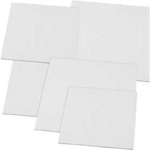 Canvas Panelen afm 15x15+20x20 cm dikte 3 mm 280 gr 80stuks