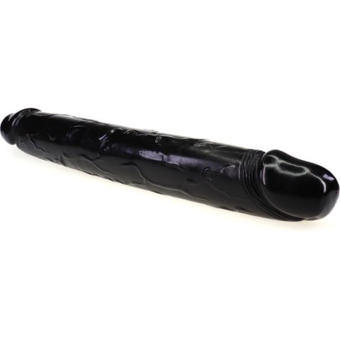 Dubbele Dildo 48 X 6.5 cm - Zwart