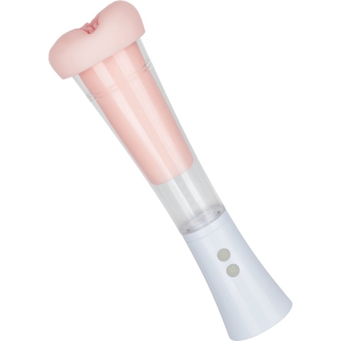 EIS, masturbator, 'penispomp met sleeve, 2 delig, 34 cm', waterdicht, oplaadbaar
