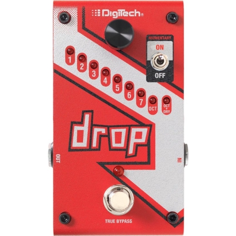 Droptuning pedaal Digitech met pitchshifter